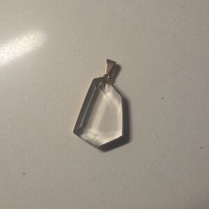 Elegant Clear Pendant Necklace